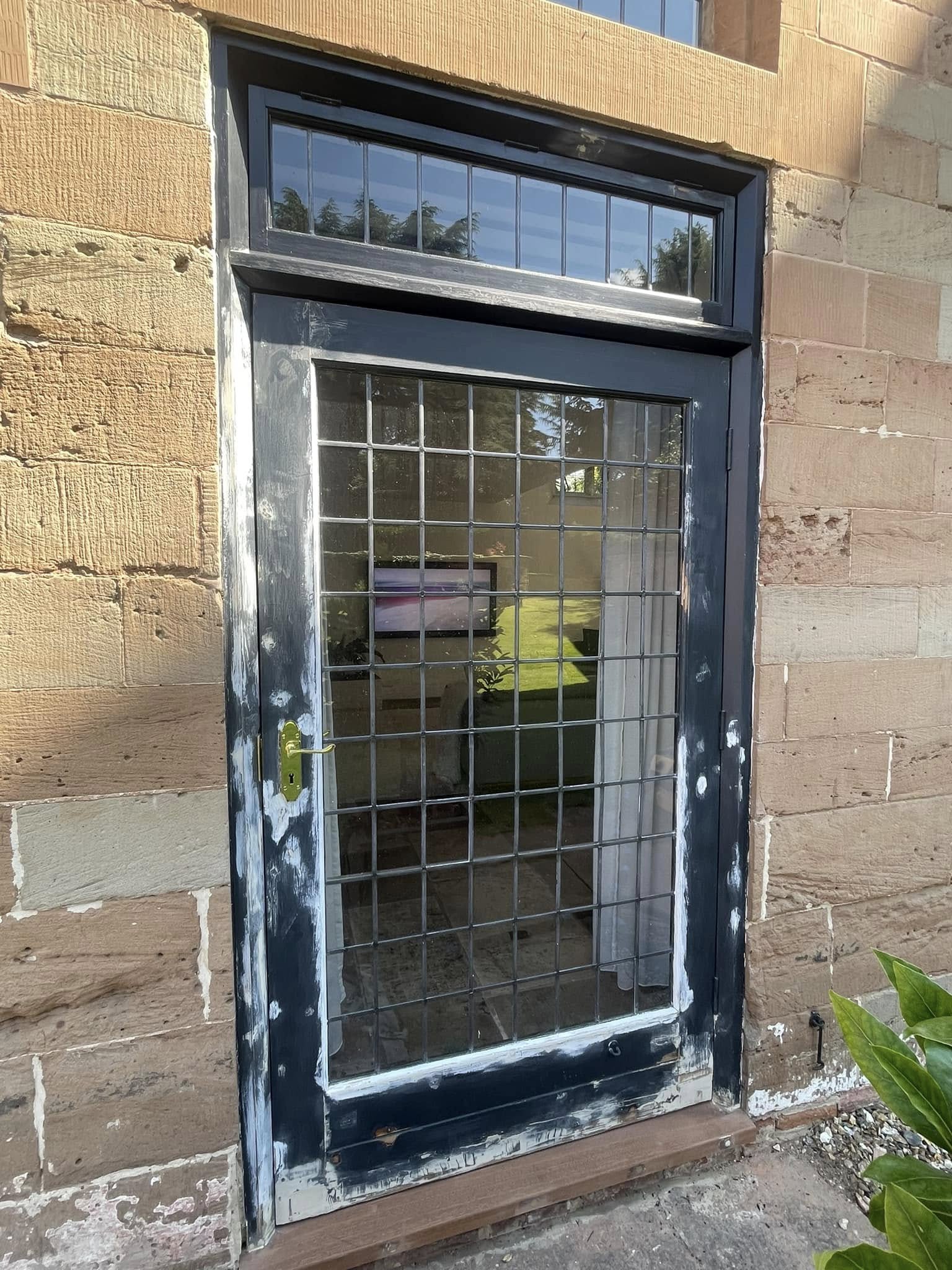 Large House Exterior Render Repaired & Painted