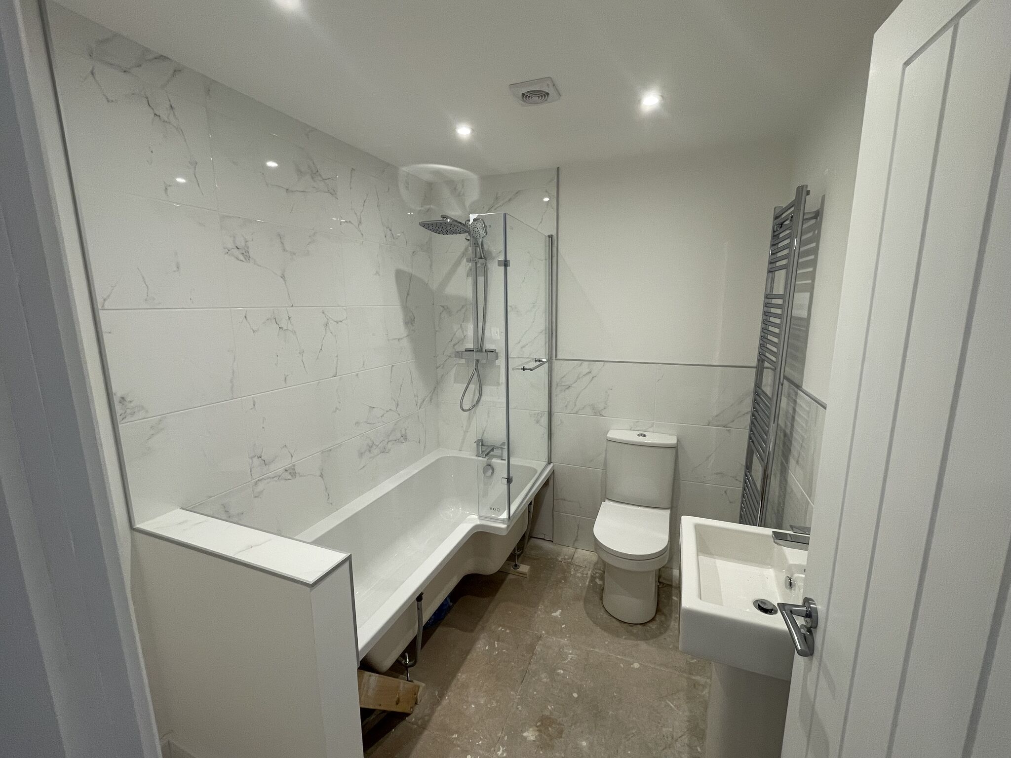 Bathroom Painted