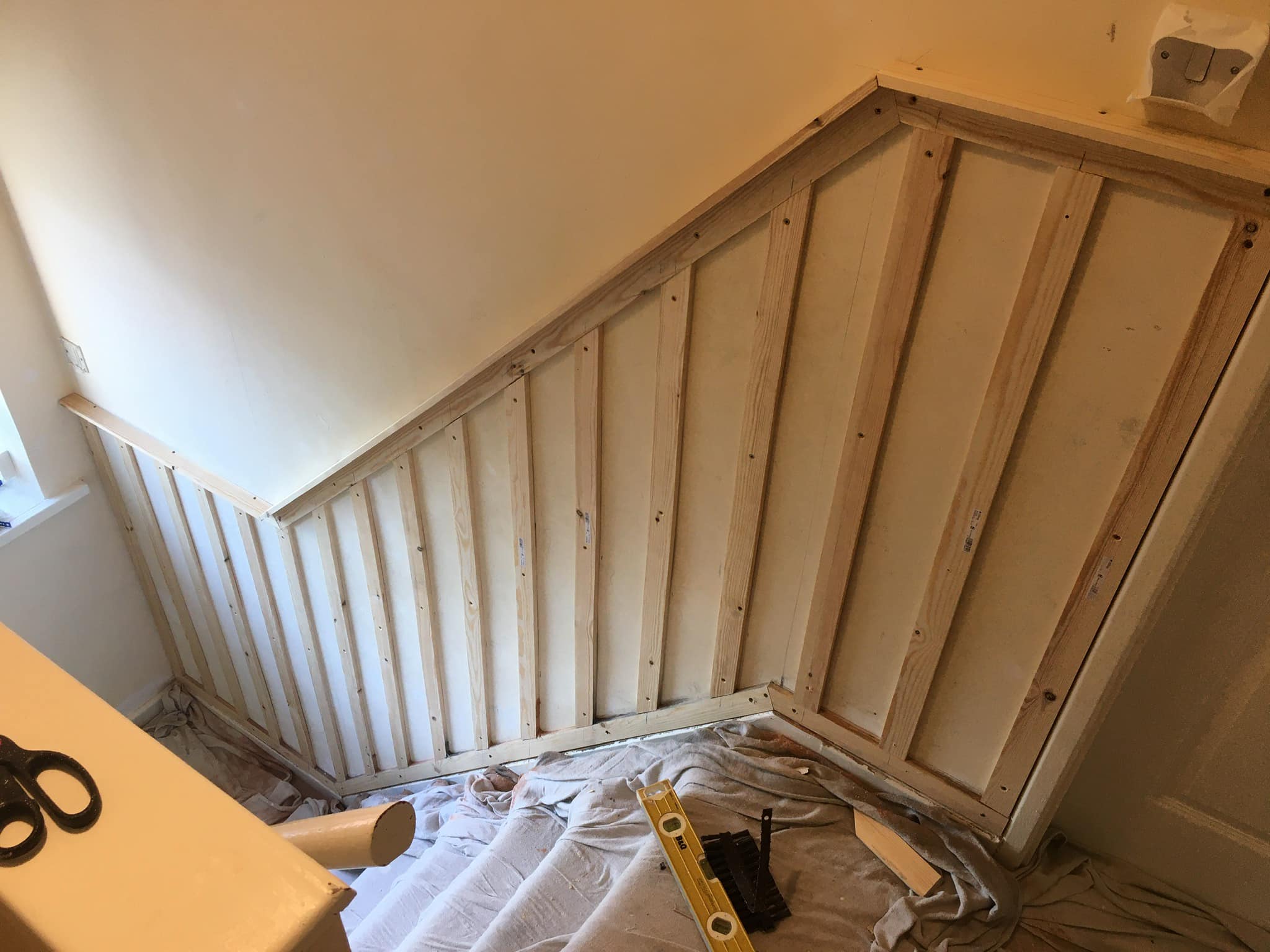 Panelling Installed & Painted