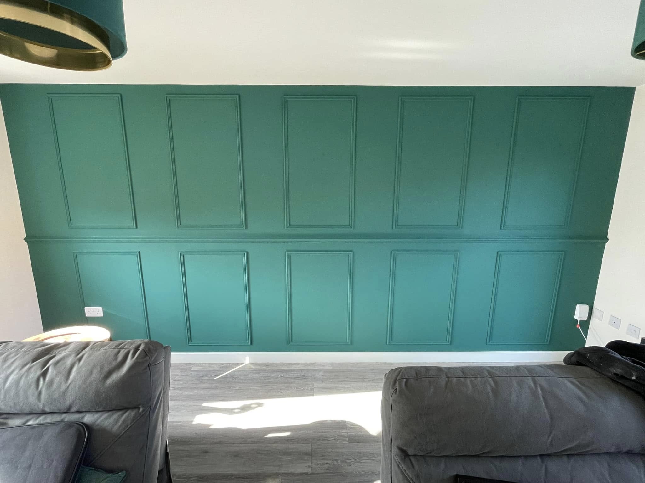 Panelling Installed & Painted