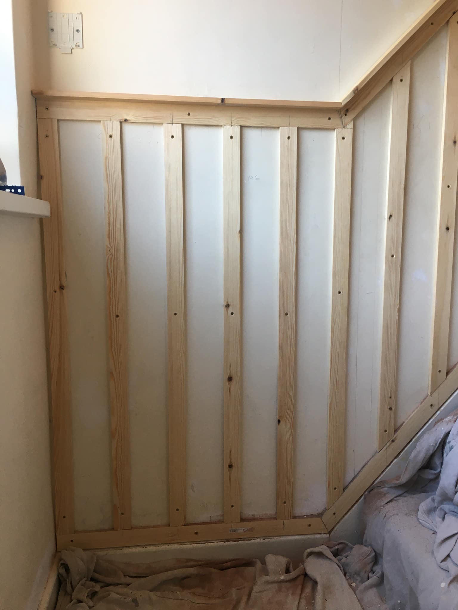 Panelling Installed & Painted